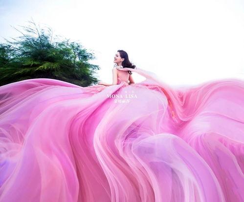 大飘纱照片,穿越时空的轻盈画卷